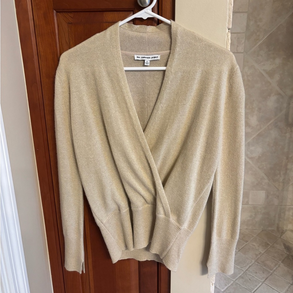The Cashmere Project Wrap Sweater